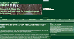 Desktop Screenshot of kindredtapestry.relatedfamilies.com